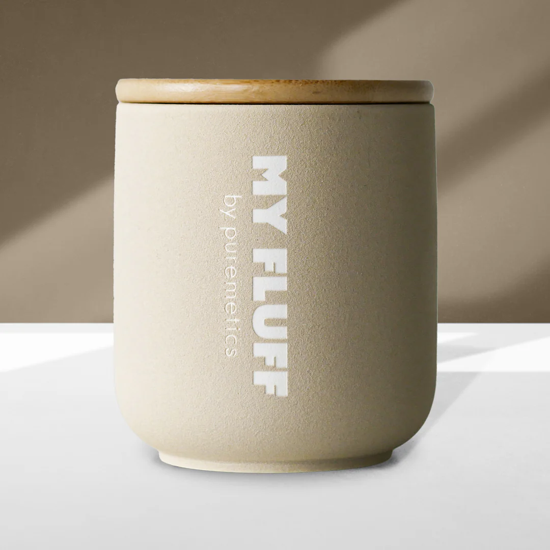 PUREMETICS MY FLUFF KERAMIKGEFÄSS "SAND"