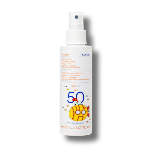 KORRES YOGHURT KOMFORT SONNENSCHUTZSPRAY FÜR KINDER SPF50 150ml